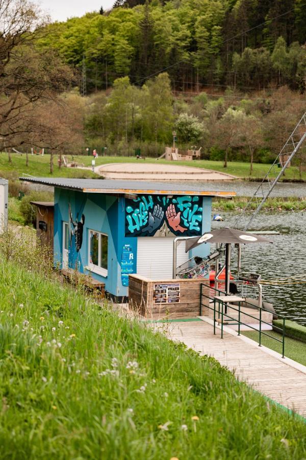 Ferienwohnung Mit Seeblick — Sport Und Erholung Winterberg Ngoại thất bức ảnh